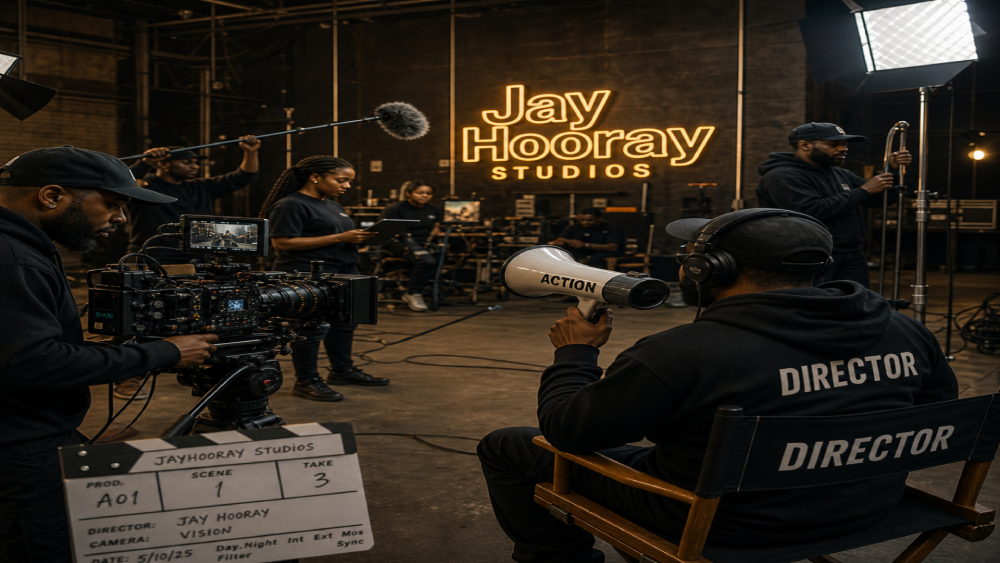 JayHooray Studios production set
